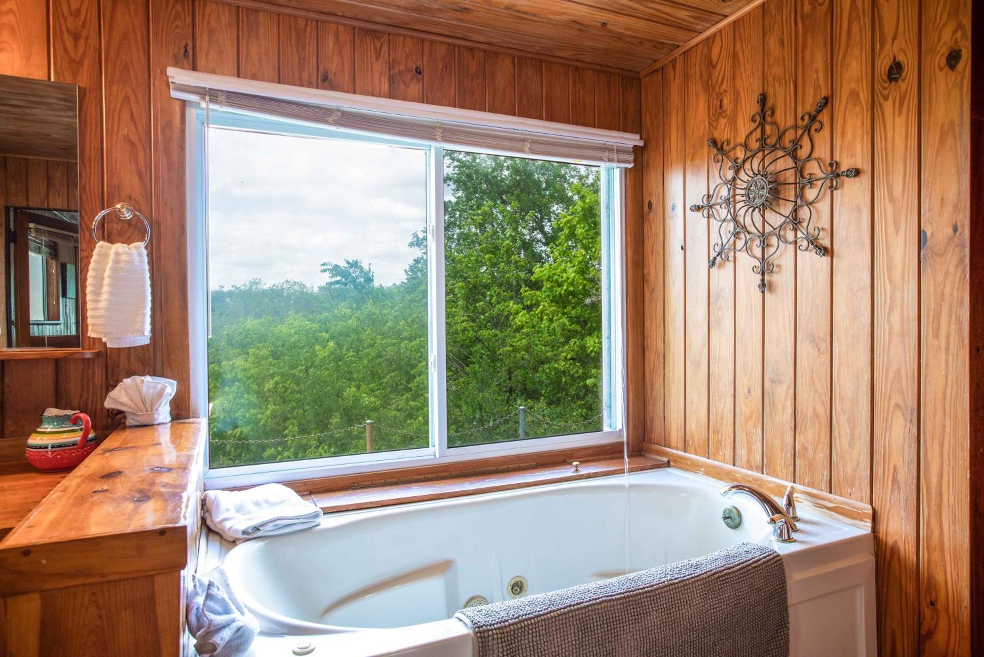 River Ridge Bandera Cabin ภายนอก รูปภาพ